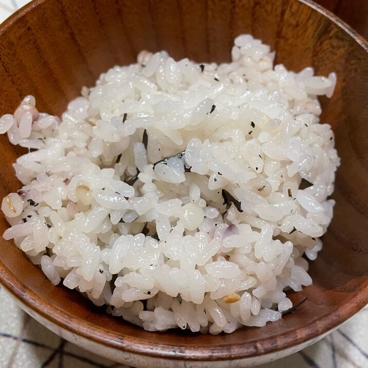 栄養プラス!ほうじ茶殻入り雑穀米